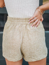 Load image into Gallery viewer, Tweed High Waisted Shorts