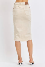 Load image into Gallery viewer, Judy Blue Bone Colored Skirt
