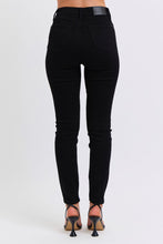 Load image into Gallery viewer, Judy Blue Faux Leather High Rise &amp; Denim Skinny Regular
