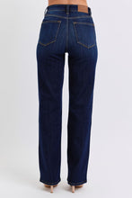 Load image into Gallery viewer, Judy Blue Dark Wash High Waisted Straight Leg
