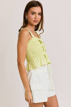 Load image into Gallery viewer, FRONT RIBBON BOW TIE DETAIL TOP
