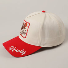 Load image into Gallery viewer, Detailed Cowboy Horse Embroidery Two-Tone Cap
