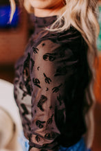 Load image into Gallery viewer, All About Country 3D Printed Mesh Top
