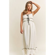 Load image into Gallery viewer, ROMANTIC SOFT COTTON WOVEN TANK MIDI DRESS
