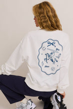 Load image into Gallery viewer, &quot;YEE HAW&quot; PRINTED CREW NECK OVERSIZED SWEATSHIRT

