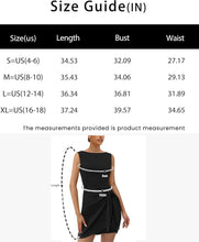 Load image into Gallery viewer, Womens Summer Dresses 2025 Sleeveless Boat Neck Backless Tie Waist Mini Dress 2025 Y2K Casual Party Club Outfits

