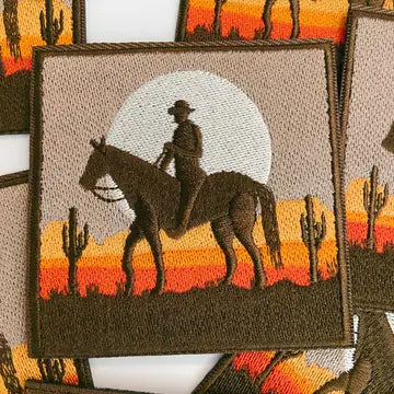 Hat Bar - Cowboy Sunset - Hat Patch #9