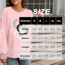 Load image into Gallery viewer, Women&#39;s Heart Graphic Pullover Sweatshirt Casual Long Sleeve Top for Everyday Wear
