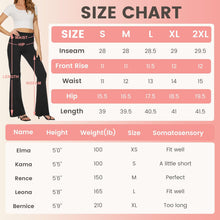 Load image into Gallery viewer, High Waisted Flare Leggings for Women - Bootcut Yoga Pants with Tummy Control, Perfect for Casual Workouts
