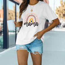 Load image into Gallery viewer, Women’s Graphic Print Tee Casual Short Sleeve T Shirt with Trendy Design for Daily Travel Lounge Wear
