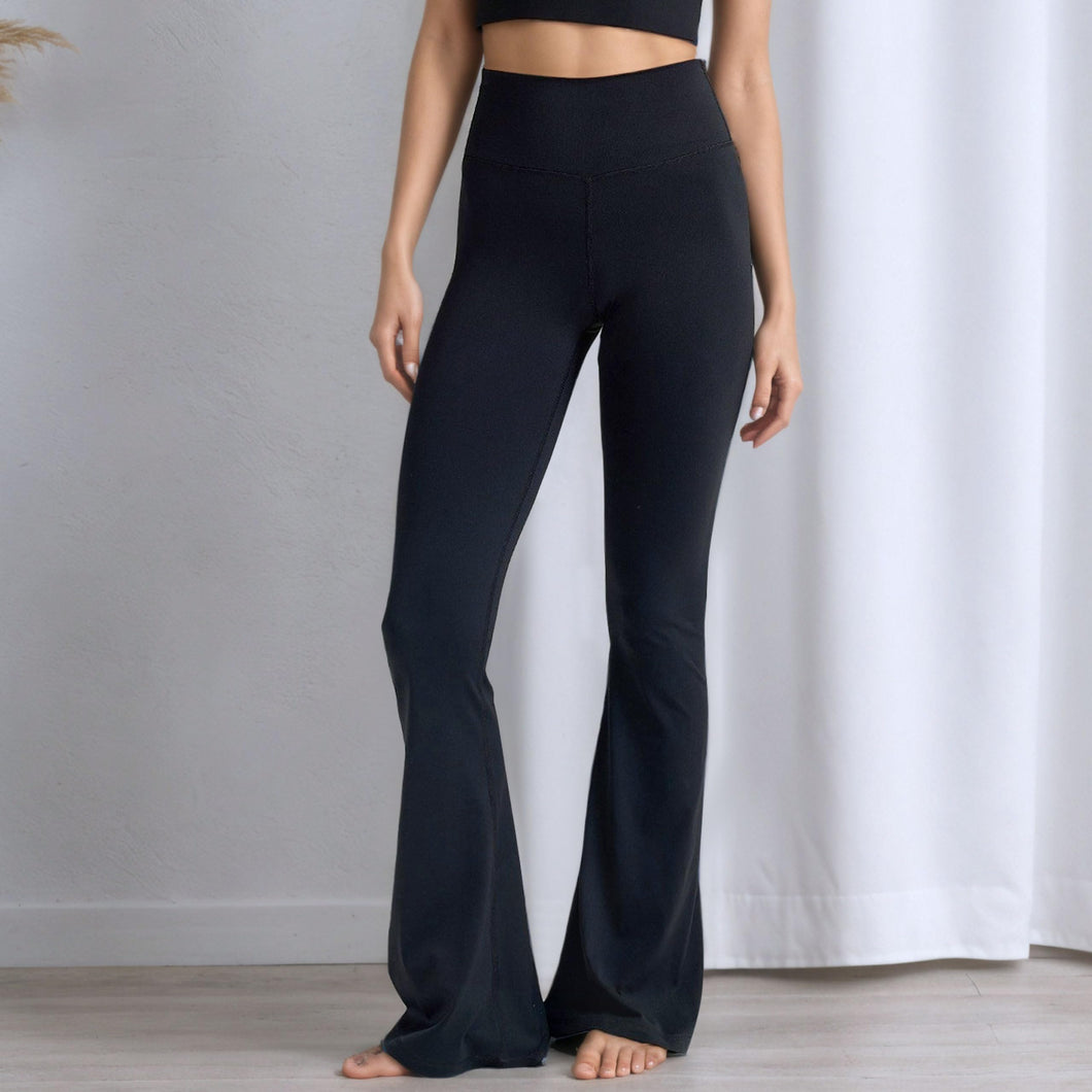 High Waisted Flare Leggings for Women - Bootcut Yoga Pants with Tummy Control, Perfect for Casual Workouts