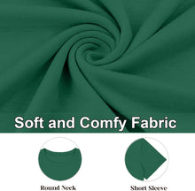 Load image into Gallery viewer, Womens T Shirt Christmas Short Sleeve Casual Holiday Crewneck Tops Festive Wear Seasonal Graphic Tee for Home Daily Outfits
