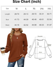 Load image into Gallery viewer, Sweaters for Women Crewneck Cable Knit Sleeve Sweaters Long Sleeve Shirts for Women Lightweight Fashion
