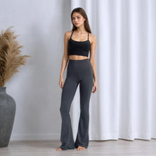 Load image into Gallery viewer, High Waisted Flare Leggings for Women - Bootcut Yoga Pants with Tummy Control, Perfect for Casual Workouts
