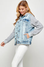 Load image into Gallery viewer, Boyfriend&#39;s Denim  jacket (open Size)
