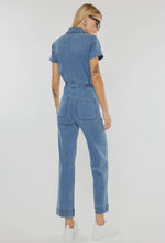 Load image into Gallery viewer, Kan Can Denim Jumpsuit
