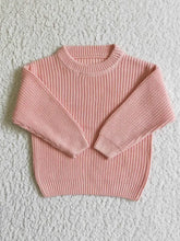 Load image into Gallery viewer, Pink Toddler Wool Sweater
