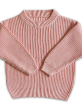 Load image into Gallery viewer, Pink Toddler Wool Sweater

