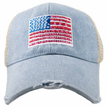 Load image into Gallery viewer, American Flag Hat
