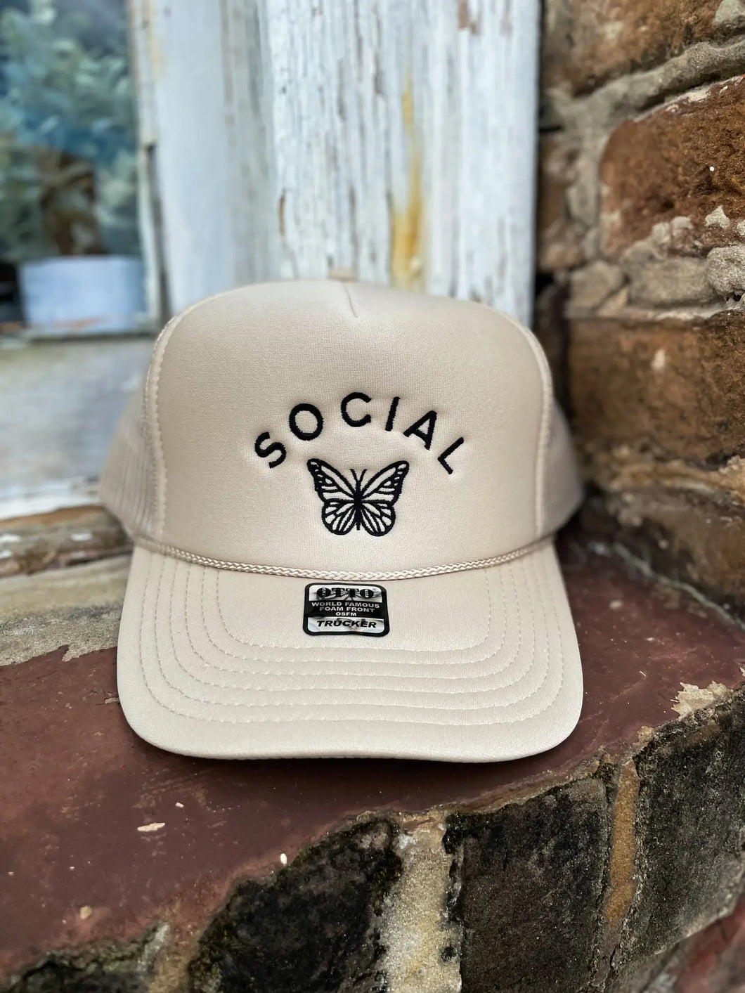 Social Butterfly Trucker Hat