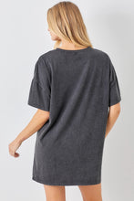 Load image into Gallery viewer, Rhinestone T- Shirt Dress
