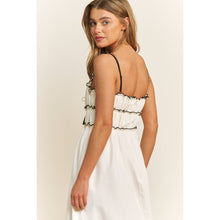 Load image into Gallery viewer, ROMANTIC SOFT COTTON WOVEN TANK MIDI DRESS
