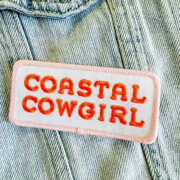 Hat Bar - Coastal Cowgirl (words only) - Hat Patch #32