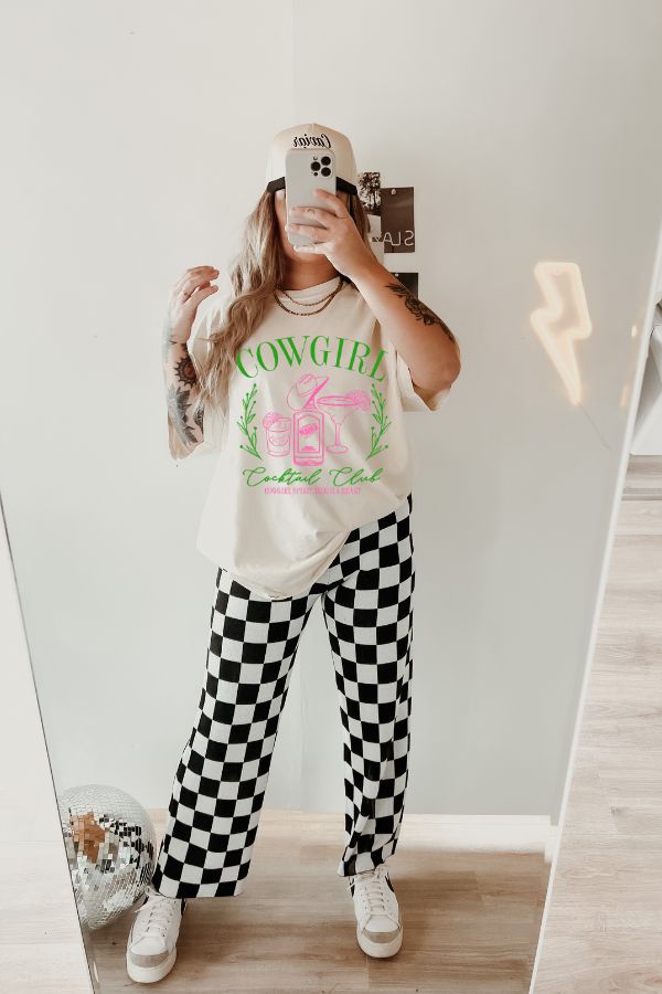 Cowgirl Cocktail Club Tee