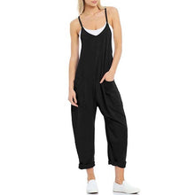 Load image into Gallery viewer, Long Black Jumpsuit
