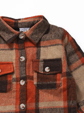 Load image into Gallery viewer, Brown Plaid Toddler Shacker
