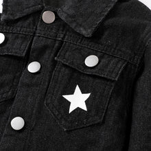 Load image into Gallery viewer, Star Toddler Denim Jacket
