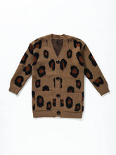 Load image into Gallery viewer, Toddler Cheetah Cardigan
