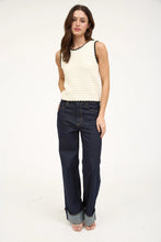 Load image into Gallery viewer, Crochet Knit Tank Top
