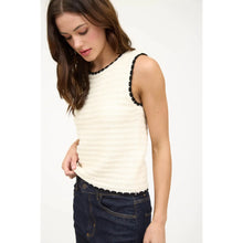 Load image into Gallery viewer, Crochet Knit Tank Top
