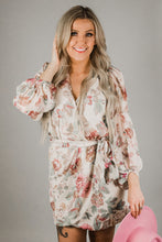 Load image into Gallery viewer, Cream Floral Dress

