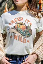 Load image into Gallery viewer, Keep it Wild Graphic Tee
