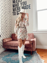 Load image into Gallery viewer, Cream Floral Dress
