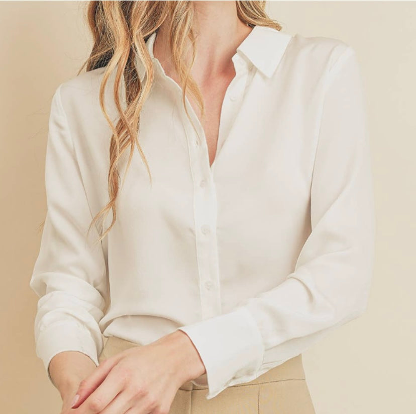 Classic Blouse - White